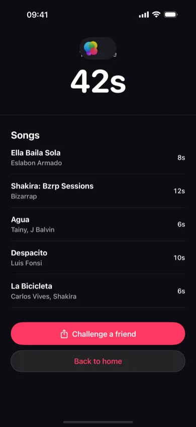 Risultati e punteggio